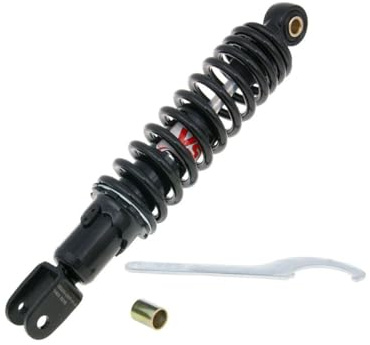 YSS Mono PRO-X 300mm Stoßdämpfer kompatibel mit Keeway Matrix, Kymco People | Double-action Dämpfersystem, Vorspannung einstellbar; kompatibel mit Peugeot V-Clic; Auge oben 20mm/10mm, Gabel unten M8