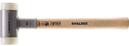 HALDER SUPERCRAFT-Schonhammer, mit schwingungsdämpfendem, ergonomisch geformtem und lackiertem Hickorystiel | D=25 mm | 3366.025