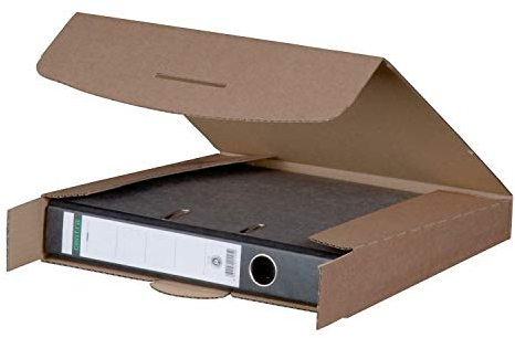 Ordnerversandbox 50B braun 320 x 288 x 50 mm Versandkarton Ordner 20 Stück