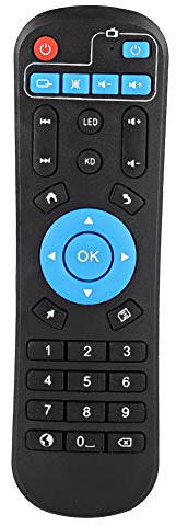 Kafuty Telecomando universale di Ricambio Home TV Set-Top Box Sostituzione Telecomando Durevole Telecomando Lunga Distanza, Adatto per T95Z Plus T95U Pro T95V Pro Q Plus QBOX