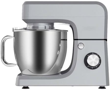 3-in-1 Stand Mixer Kitchen Mixer for Daily Cooks with 10L Bowl,1800W Food Mixer, Dough Kneading Machine for Dough Hook, Beater, Whisk,Silver