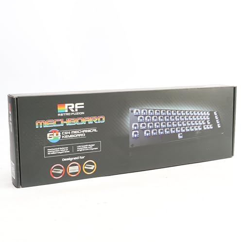 Retro Fuzion Mechboard 64 Tastiera Meccanica Retroilluminata per Commodore 64 - LED Blu