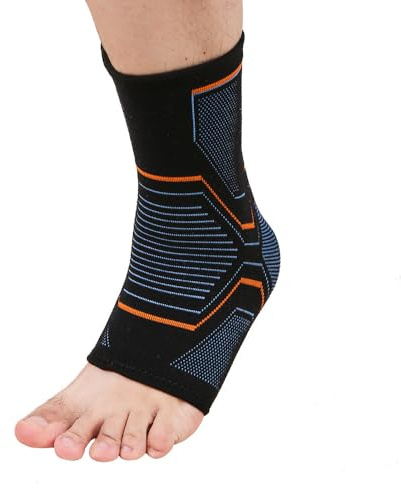 tiyiyok 1Pc Chevillère Strapping, Différentes Tailles pour Chevillère, Soutien et Soulagement pour Les Entorses de Les Blessures Sportives, Confort Optimal et Stabilité Optimale (Taille S)