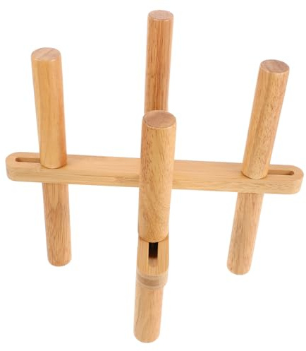 BESTonZON Support De Jardinière Présentoir De Plante Moderne avec Bac De Récupération Eau Réglable pour Pots Indoor Et Outdoor