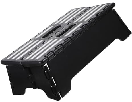 ERINGOGO Sgabello Pieghevole Antiscivolo in PP per Anziani Scaletta Leggera e Portatile Pedana Pieghevole per e Sgabello da Campeggio e Bagno Facile da Trasportare e Usare