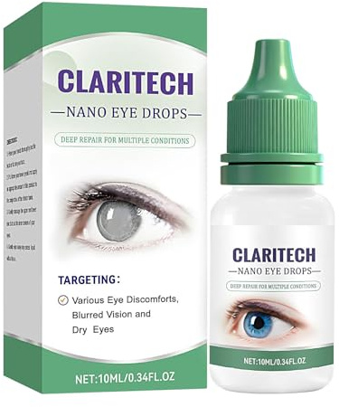 Gotas Para Lentillas, 10ml Liquido Hidratante Y Calmante, Gotas Para Ojos Secos, Para Cuidado Visual Mañana Antes Del Maquillaje Día Noche Viaje Vacaciones Trabajo Estudio Hogar Interior Exterior