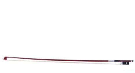 Toyvian Archet pour Étudiants et Débutants à la Déformation 1/4 en Bois du Brésil Baguette Octogonale en Ébène, Léger et Résistant de Violon