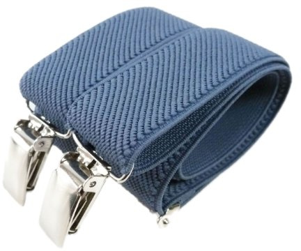 Olata Tirantes Infantiles Unisex Ajustables En Forma De Y De (0-2 Años) - 2cm. Azul