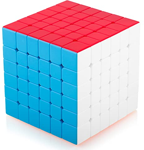 6x6 Zauberwürfel 6x6x6 Speed Stickerless Magic Cube Puzzle Magischer Würfel