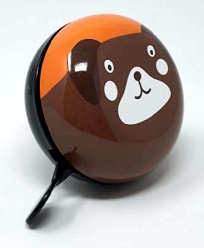 80 mm XXL Fahrrad Klingel Glocke Hund Dog Welpen Fahrradglocke Ding Dong 2-Klang