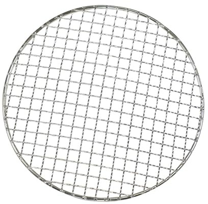 kingsea Runder Grillrost aus Edelstahl, 20,3 cm, für Grills, Holzkohle, Elektrogrills, Öfen, Grillgut, 1 Stück