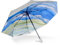 CUBY UV Sun Umbrella Compact Folding Travel Umbrella Auto Open and Close for Windproof, Rainproof & 99.9% UV Protection Parasol with Black Anti-UV Coating