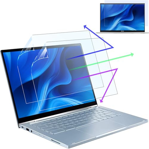 2 Unités Protection Ecran 16 Pouces Aspect 16:10 pour Ordinateur Portable | Filtre Anti Lumiere Bleue Sans Bulles Anti Rayures Compatible avec Laptop HP/Dell/Acer/Lenovo/Thinkpad/ASUS