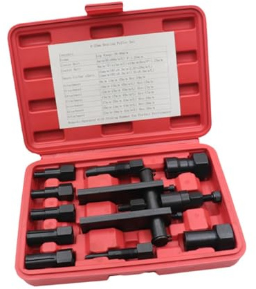 Kit de herramientas de extracción de rodamientos internos de motocicleta portátil para rueda de bicicleta