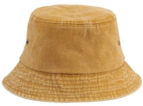COONE 1 sombrero vintage de pescador, ligero y plegable con protección solar, sombrero de verano transpirable para hombre y mujer, estilo retro (multicolor a elegir)