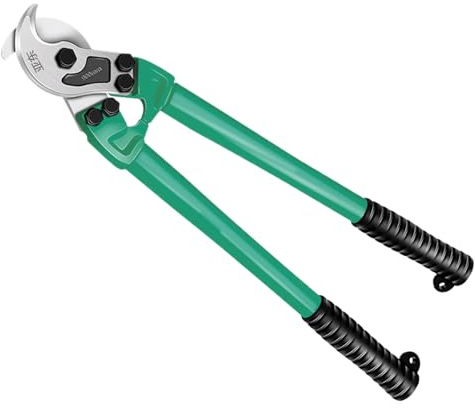 Cortacables, Cizalla Cortapernos, Cizalla Para Alambre, 45cm Acero Al Carbón Para Cable Eléctrico Y Automotriz Para Trabajos De Bricolaje Taller Y Uso Doméstico