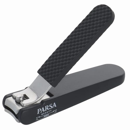 PARSA Beauty Men Nagelknipser Herren, robust und scharf, präziser Schnitt | Finger- und Fußnägel, Präzises Schneiden, Robuste Konstruktion, Ergonomisches Design, Für Männer Entwickelt