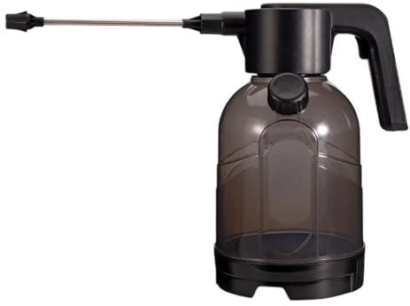PURPLELILY Regadera eléctrica de tipo pesado, 3 L, gran capacidad, ligera, boquilla larga para riego eficiente de jardín, macetas de riego de plantas al aire libre