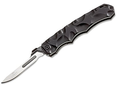 Havalon Messer Piranta 60A Stag Black 7.4 cm, 01HV010