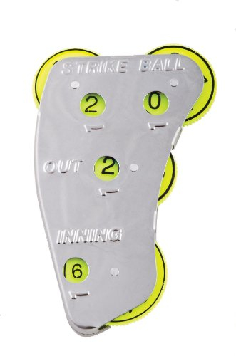 Champion Sports 4 Rad Schiedsrichter Indicator-Pack 12 Stück (grau)