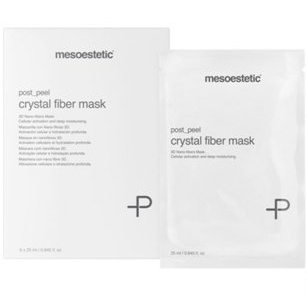 Mesoestetic Post-Peel Crystal Fiber mask 5 Stück