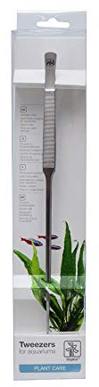カミハタ Edelstahl Aquascaping Pinzette, 25 cm, für Aquarien, Fisch