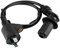 Zündspule Roller Keenso Motor Zündspule für GY6 Zündkerzenstecker (Schwarz)