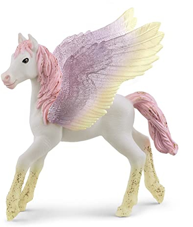 schleich 70721 Pegasus Fohlen, ab 5 Jahren, BAYALA - Spielfigur, 4 x 9 x 9 cm