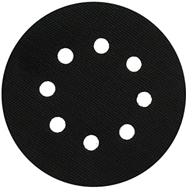 1 x SabreCut OSSCIP007 Almohadilla de interfaz de densidad suave de 125 mm y 8 orificios para lijadora orbital aleatoria de gancho y bucle Almohadillas de respaldo