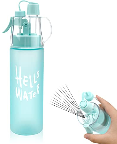 Jodsen Bottiglia d'acqua Sportiva per Spray,Borraccia da 580ml per Acqua Nebulizzazione a Prova di Perdite,per Ciclismo Arrampicata Fitness Escursionismo Corsa Alpinismo,Sport all'aria Aperta