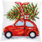 VERVACO Kit Cuscino Punto Croce AUTOMOBILE DI NATALE Set Ricamo Principianti Cuscini Gobelin Decorativi ca. 40 x 40 cm Accessori Per Lavoretti Creativi DIY Casa Decor Hobby Adulti Cross Stitch