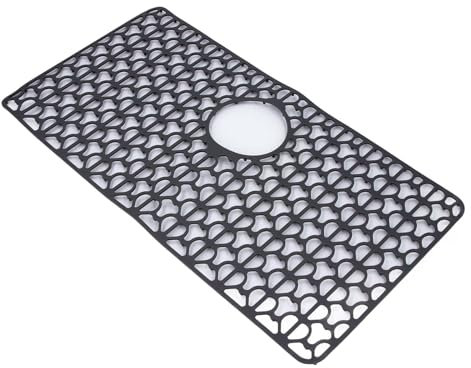 KIMISS Kitchen Sink Mat - Silicone Scratch Resistant, Non-Slip & Reusable Mat for Glassware and Dish (KIMISSiq5ok81x4s-12)