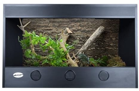 Lucky Reptile IsoTarrium 'Black Edition', Terrarienmaße (B/T/H):80 x 50 x 50 cm