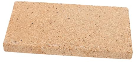 MUCKLILY Briques Réfractaires en Pierre, Bloc Isolant Haute Température, Résistantes à L’usure, pour Cheminée, Barbecue et Soudure de Bijoux