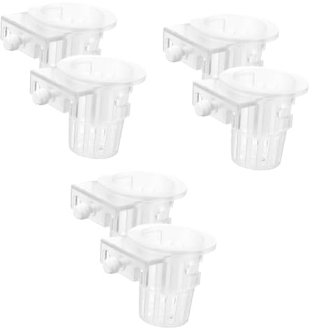 BESPORTBLE 6pcs Hydroponic Planting Cups Net Pots for Hydroponics Bucket Net Pot Garden Cups Baskets for Fish Tank