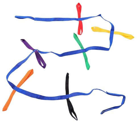 Hyuduo Förskolegångsrep, Lätt Säkerhetslina i Nylon för Barn med 12 Handtag, Perfekt för Småbarnsgrupphantering Utomhus
