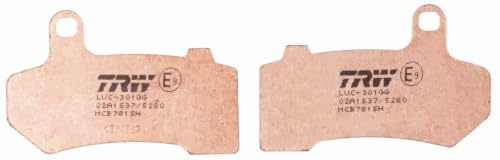 TRW MCB781SH Sinter Street Kit pastiglie freno per Harley-Davidson FLHTCUL 2015-2016 Assale Posteriore e Altre Moto