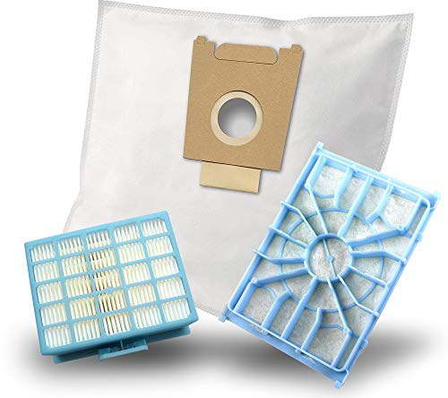 MisterVac | compatible avec les sacs d'aspirateur sacs de rechange 30 pièces + filtre de rechange Hepa filtre de rechange + filtre moteur Bosch BGL35MOVE6/01