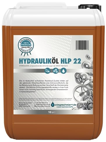 Hydrauliköl HLP 22 ISO VG 22 nach Din 51524 Teil 2 (10 Liter)