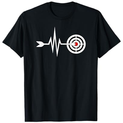 Mein Herz schlägt für Bogenschiessen - Bogensport T-Shirt
