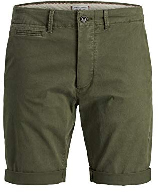 JACK & JONES JJIENZO Chino shorts WW 01 STS 12146178, OLIVNATT, M