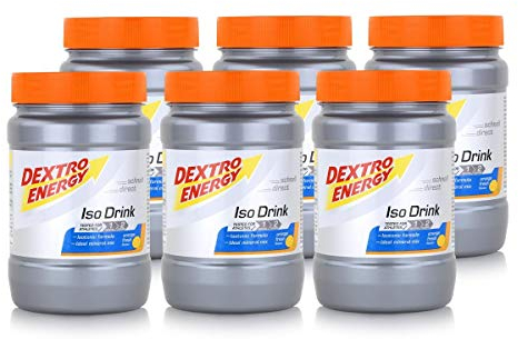 Isotonisches Getränkepulver von Dextro Energy Iso Fast Orange Fresh 440g (6er Pack)