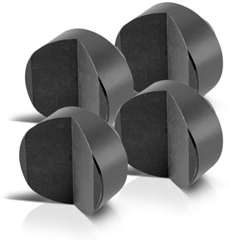 Perno de centrado STAHLWERK con prisma de centrado 44 x 10-20 mm para mesas de soldadura con sistema de agujeros D 22 - Práctico juego de 4