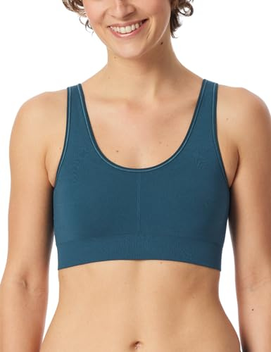 Schiesser Damen Bustier Nahtlos - Casual Seamless Sport-BH (1er Pack)