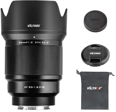 VILTROX 85mm F1.8 FE Full Frame Autofocus Lenses for Sony E Mount Camera Lenses Camera Lenses FE large aperture standard lens compatible for Sony a7 a7C a7III a7RIII a7RIV a7RV a9 a6100