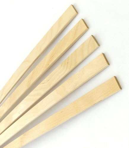 MonJar 5X Federholzleisten Ersatzteile Ersatzlatten Reparatur FÜR LATTENROST (670x53x8mm)