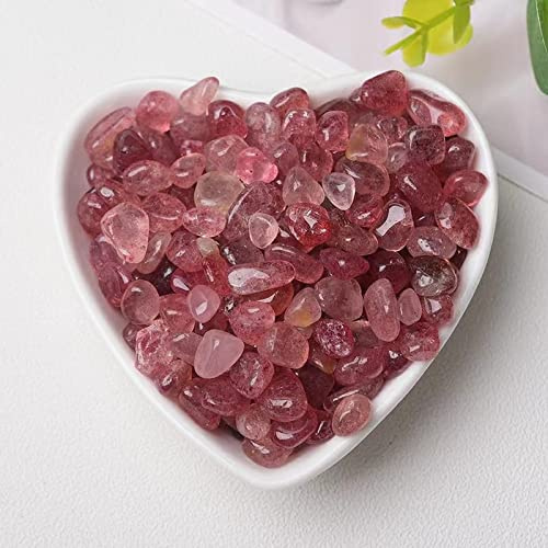 MQXFCZUX Collections de la Maison Pierres Naturelles Tombées en Vrac Gravier Pierre Cristaux Pierres Précieuses Réservoir Spécimen Décoration De La Maison, Prune, 300g (Color : Silver, Size : 500g)