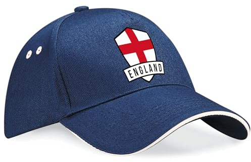 Purple Print House England Emblem Baseball Cap English Unisex Men Women Football European Hat