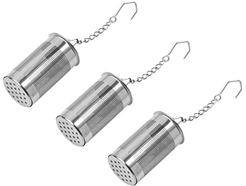 Garneck 3pcs Stainless Steel Tea Filter Tea Strainers for Infuser Creative for Home