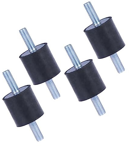 MOLUCKFU Stoßdämpfer 30 X 30 Cm Gummihalterungen Für Antivibrationsspulen Schwingungsisolatorhalterung Mit Absorber
